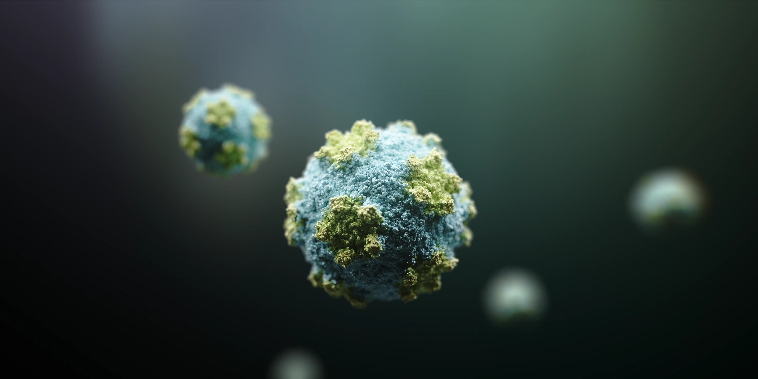 Render of a Virus Structure