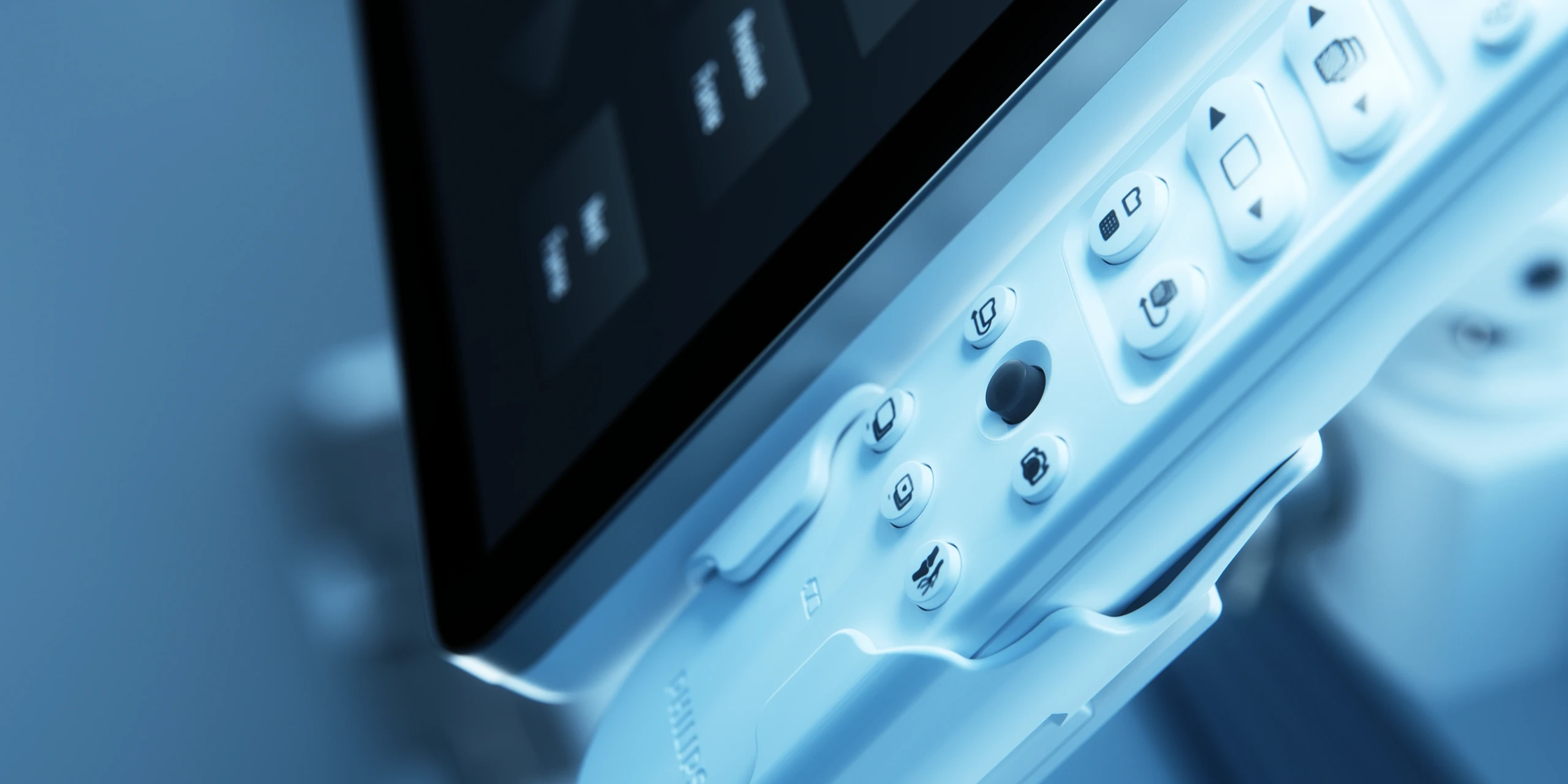 Render of the Philips Lumiguide system