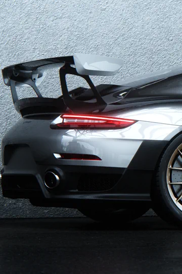 Link to the Porsche - GT2 RS portfolio page