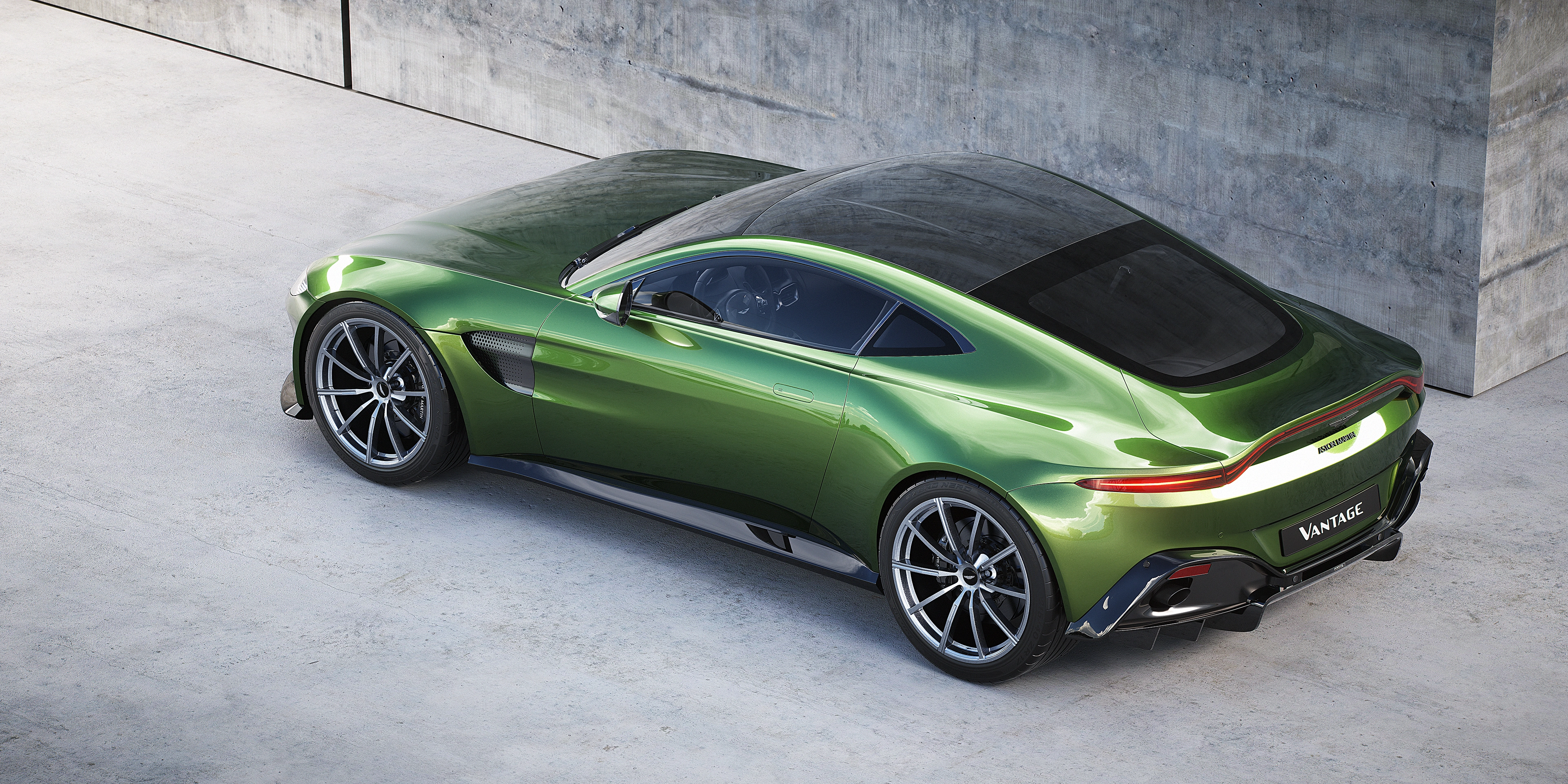 3D render of an Aston Martin Vantage