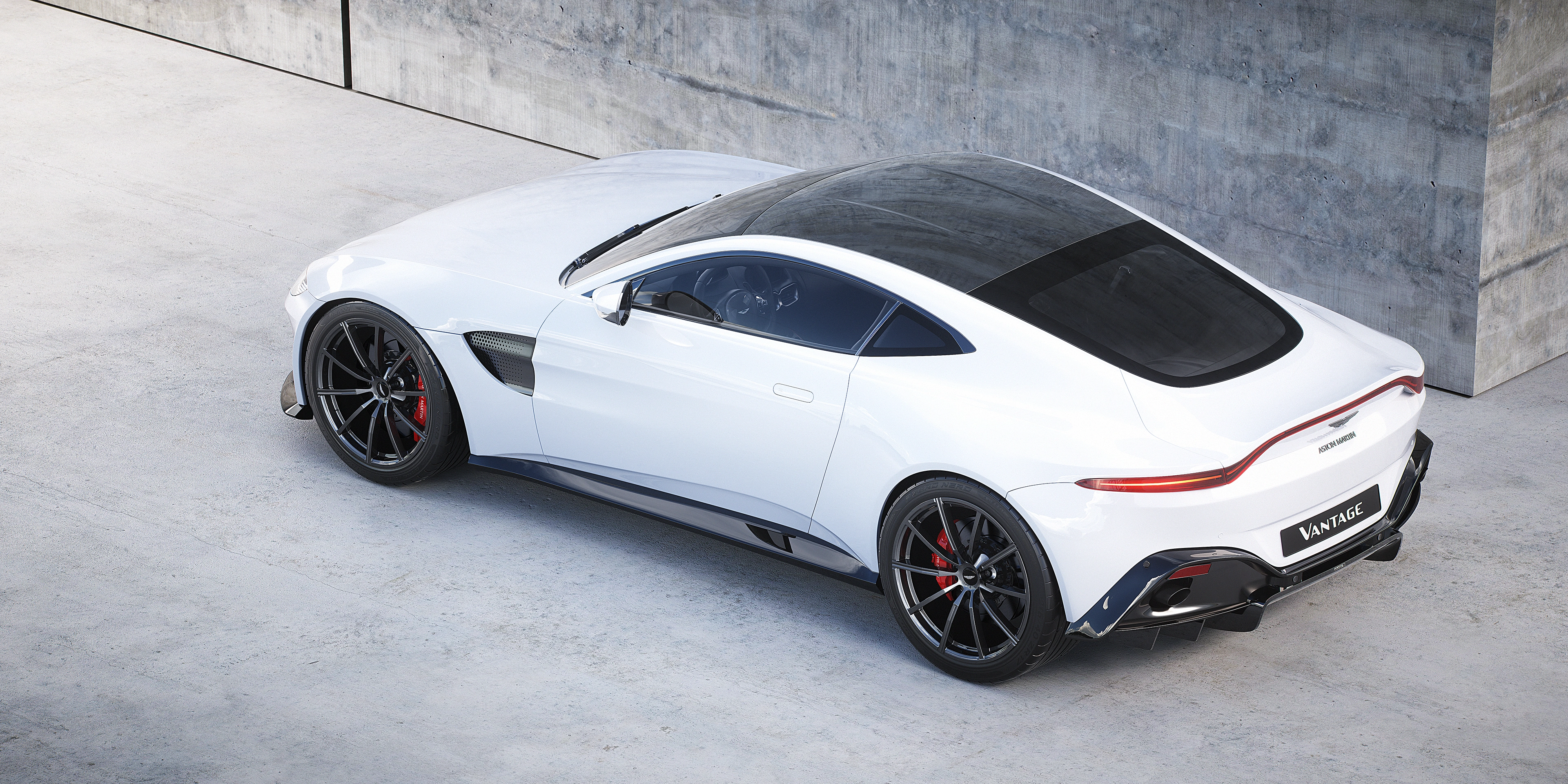 3D render of an Aston Martin Vantage