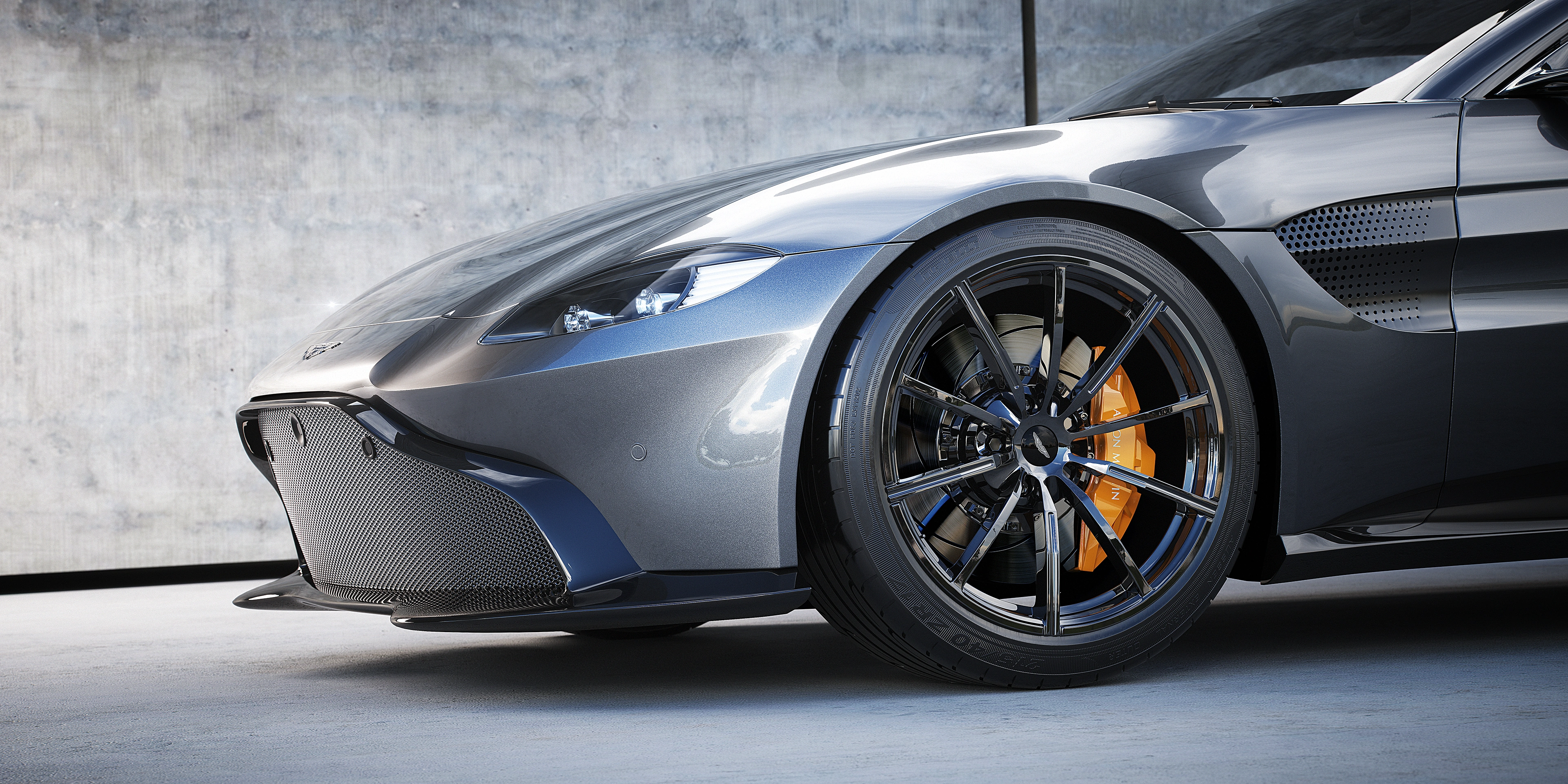 3D render of an Aston Martin Vantage