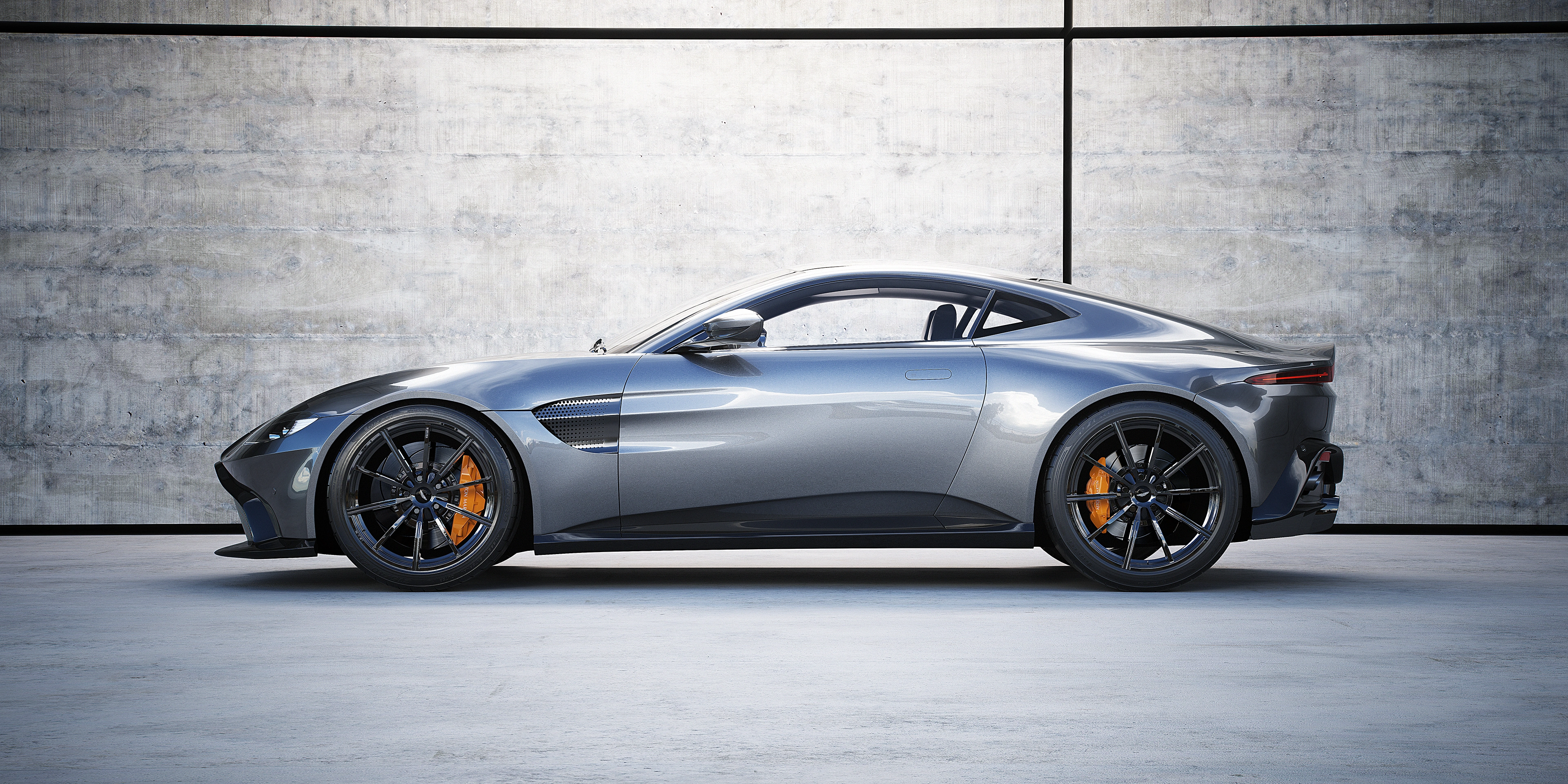 3D render of an Aston Martin Vantage