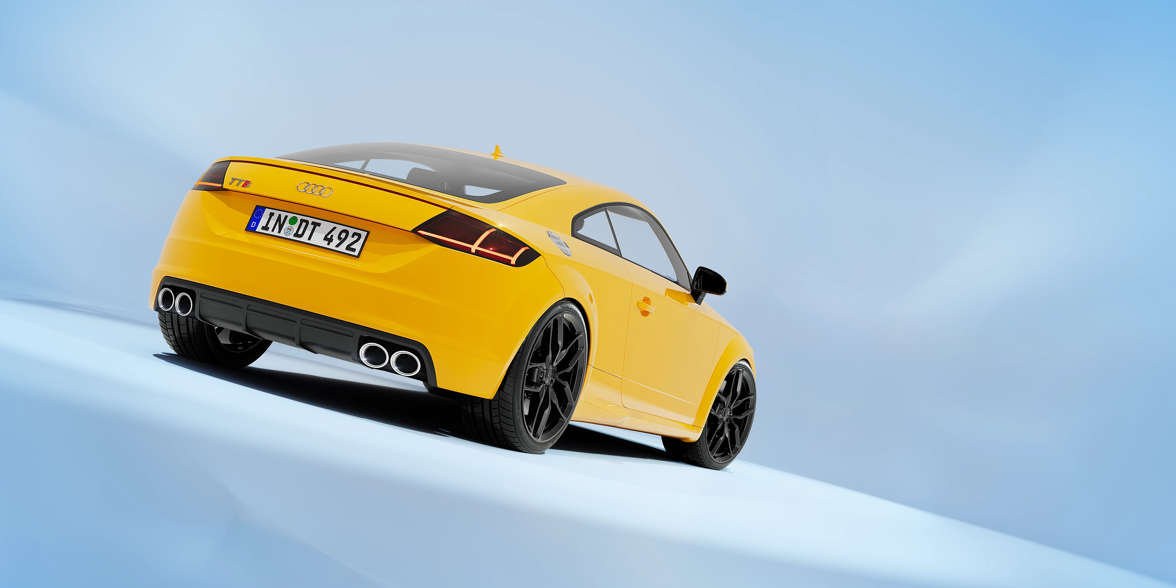 3D render of an Audi TTS (8S)