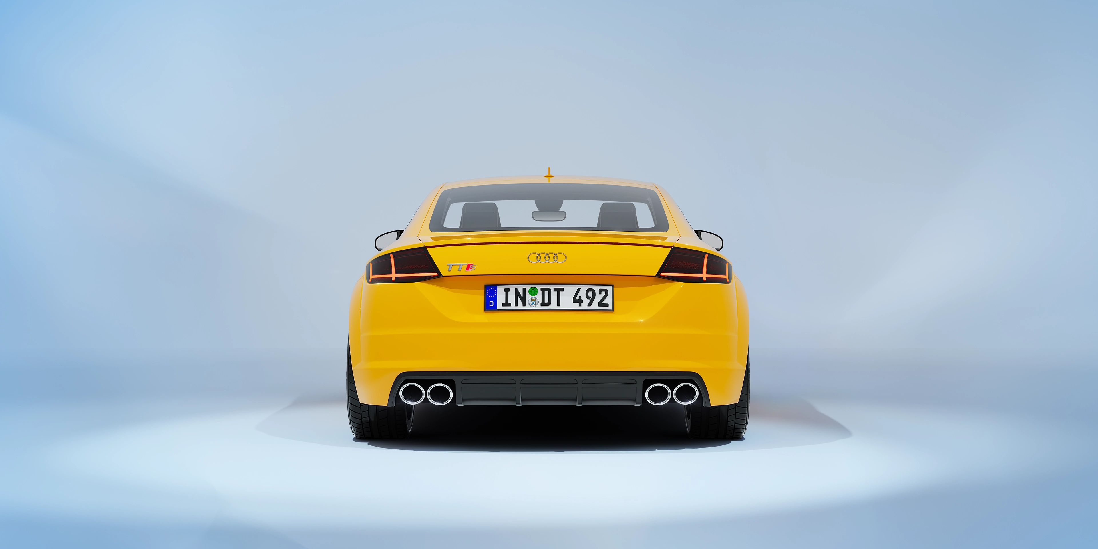 3D render of an Audi TTS (8S)
