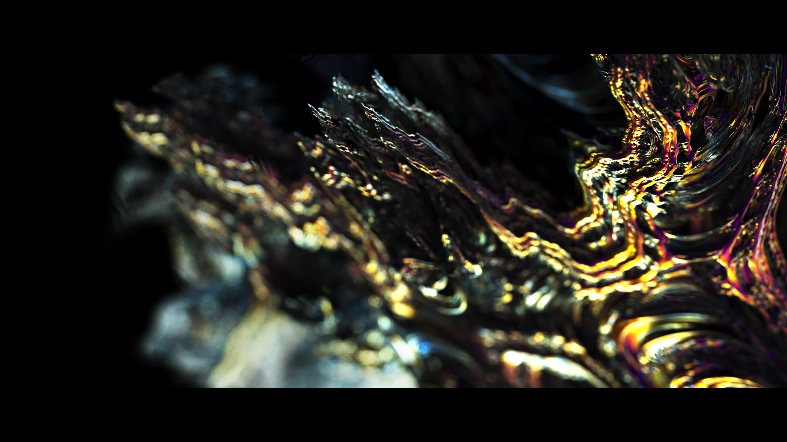 3D render of fractal Form I - Genesis