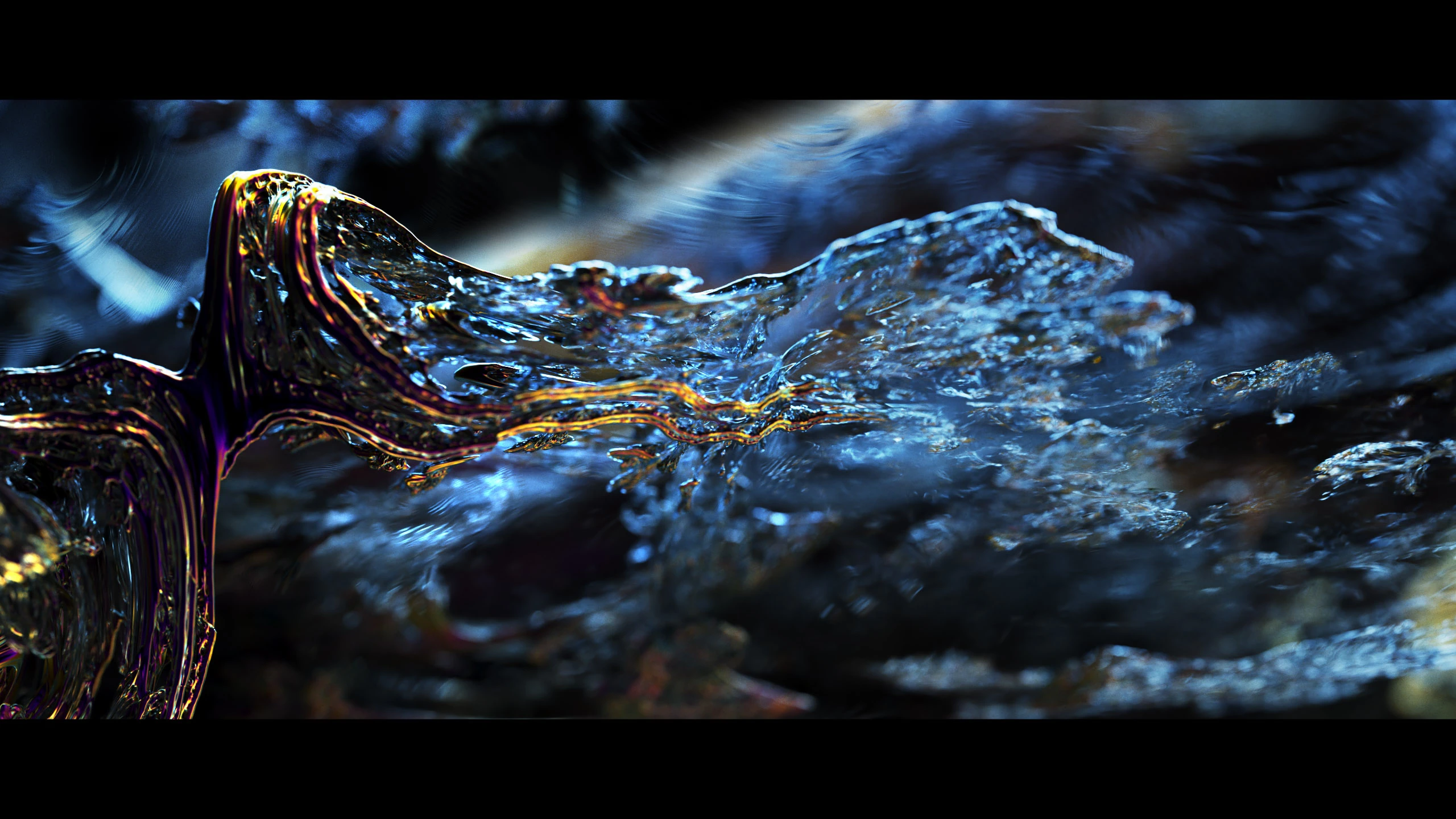 3D render of fractal Form I - Genesis