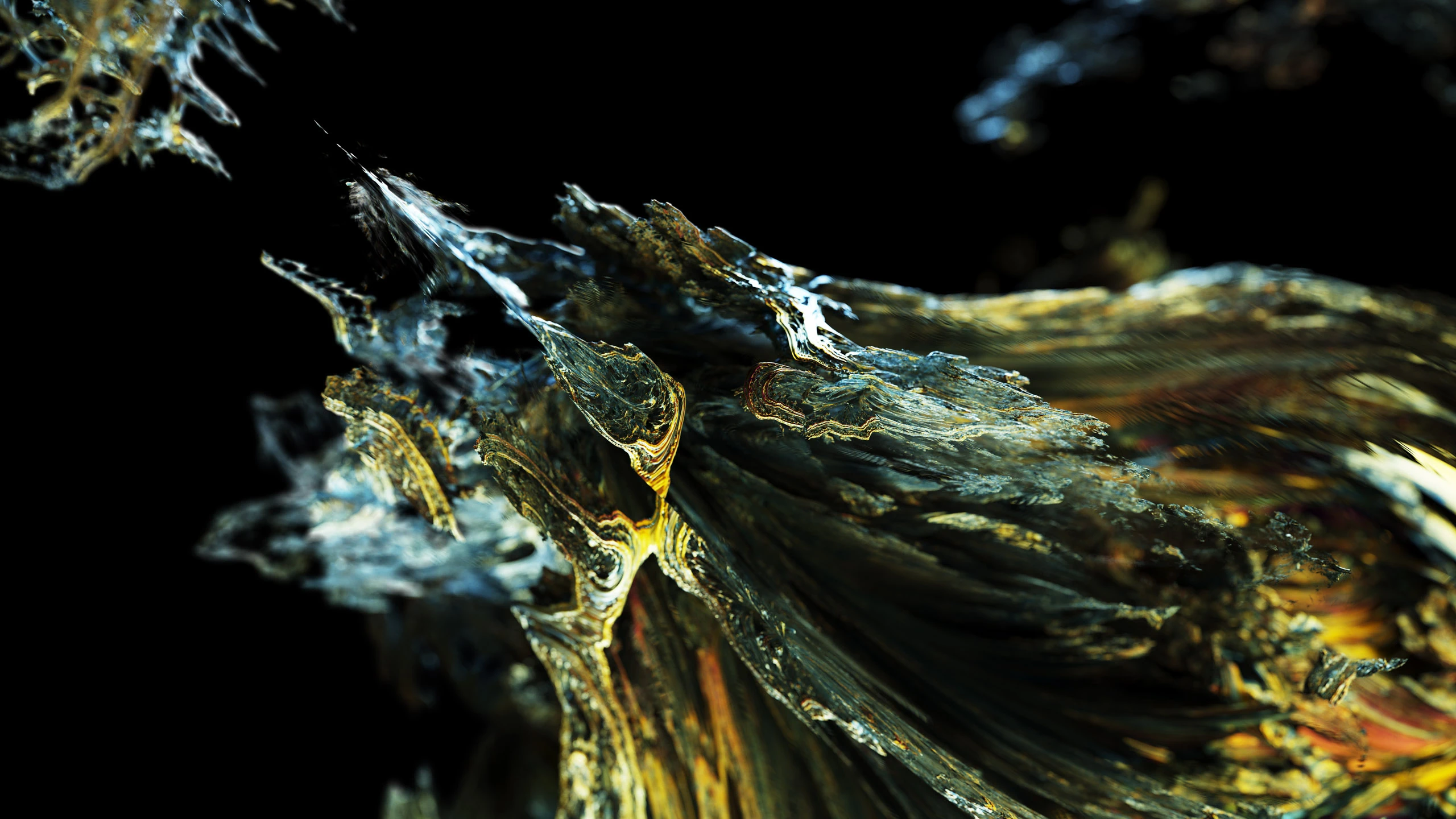 3D render of fractal Form II - Spire