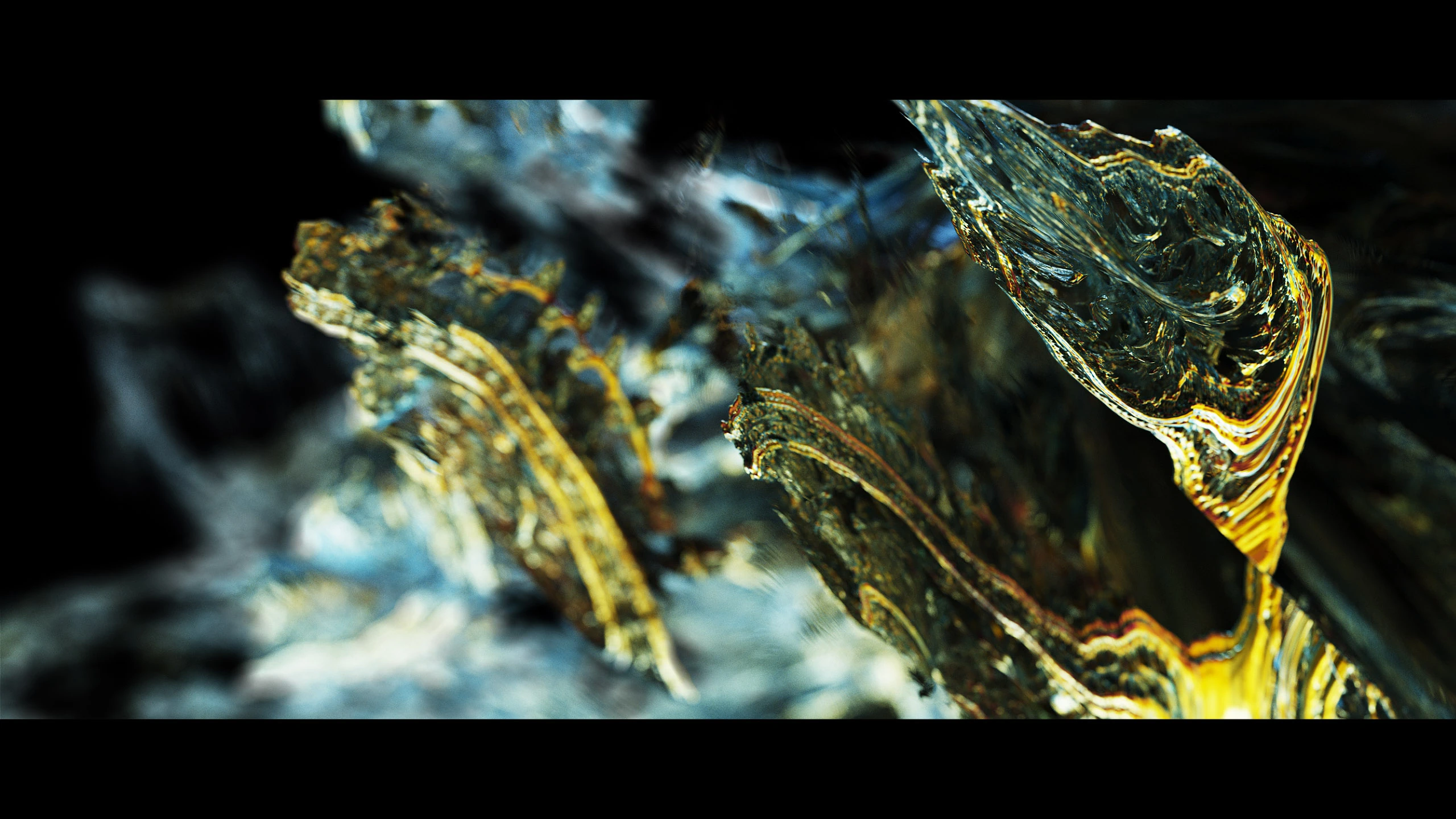 3D render of fractal Form II - Spire