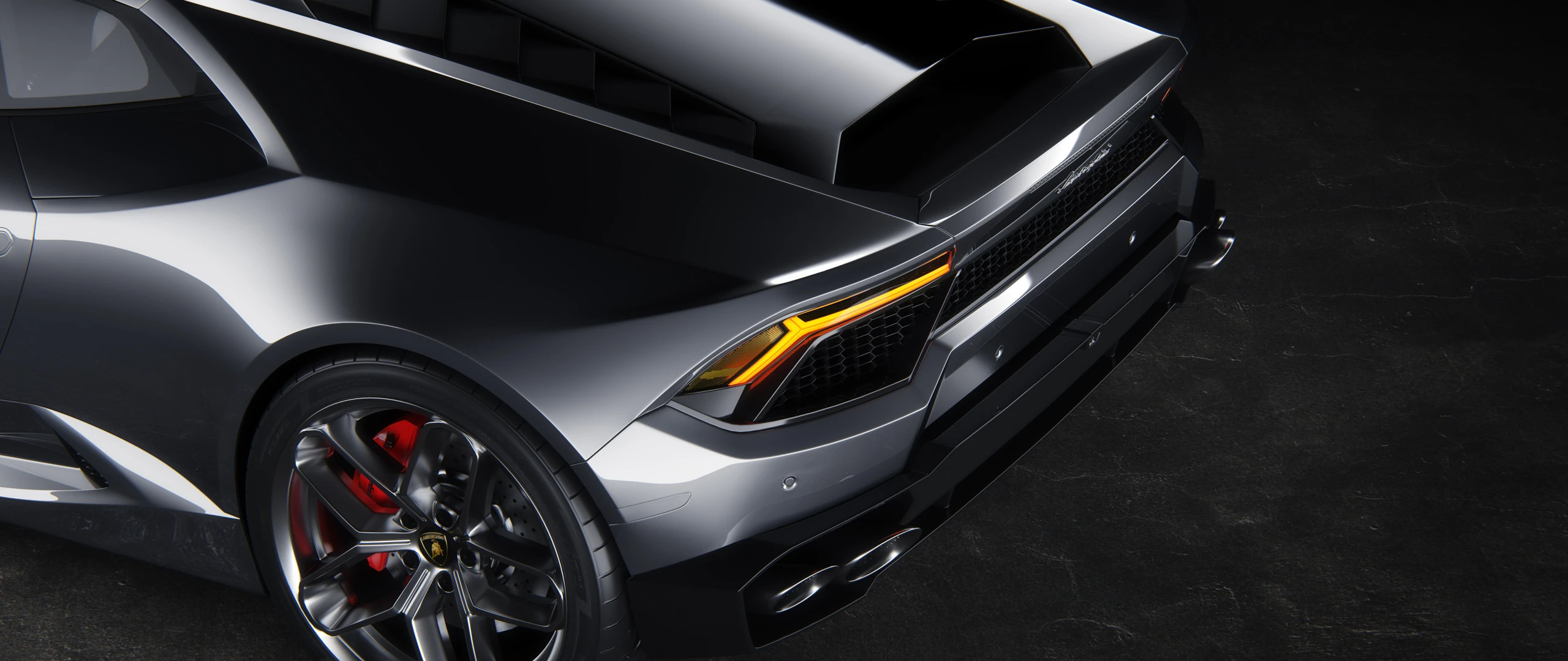 3D render of a Lamborghini_Huracan