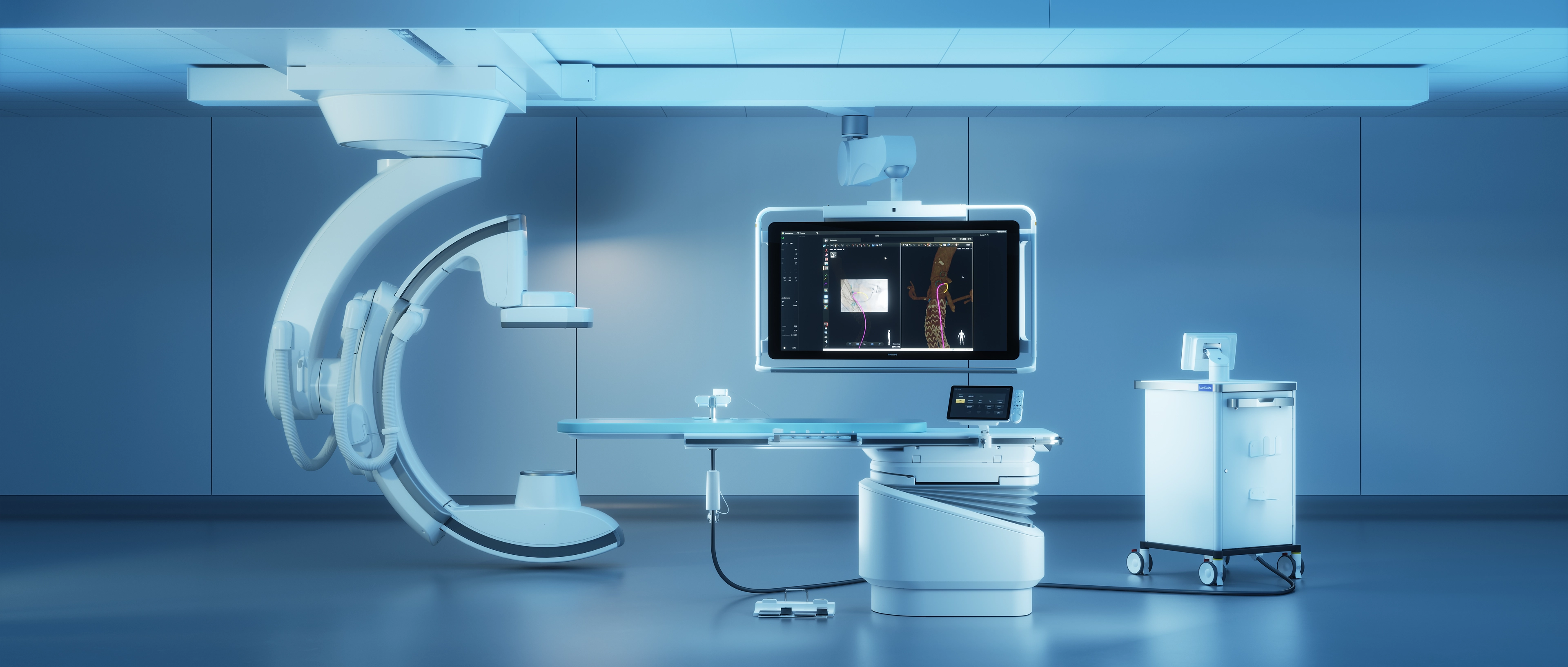 3D render of Philips LumiGuide