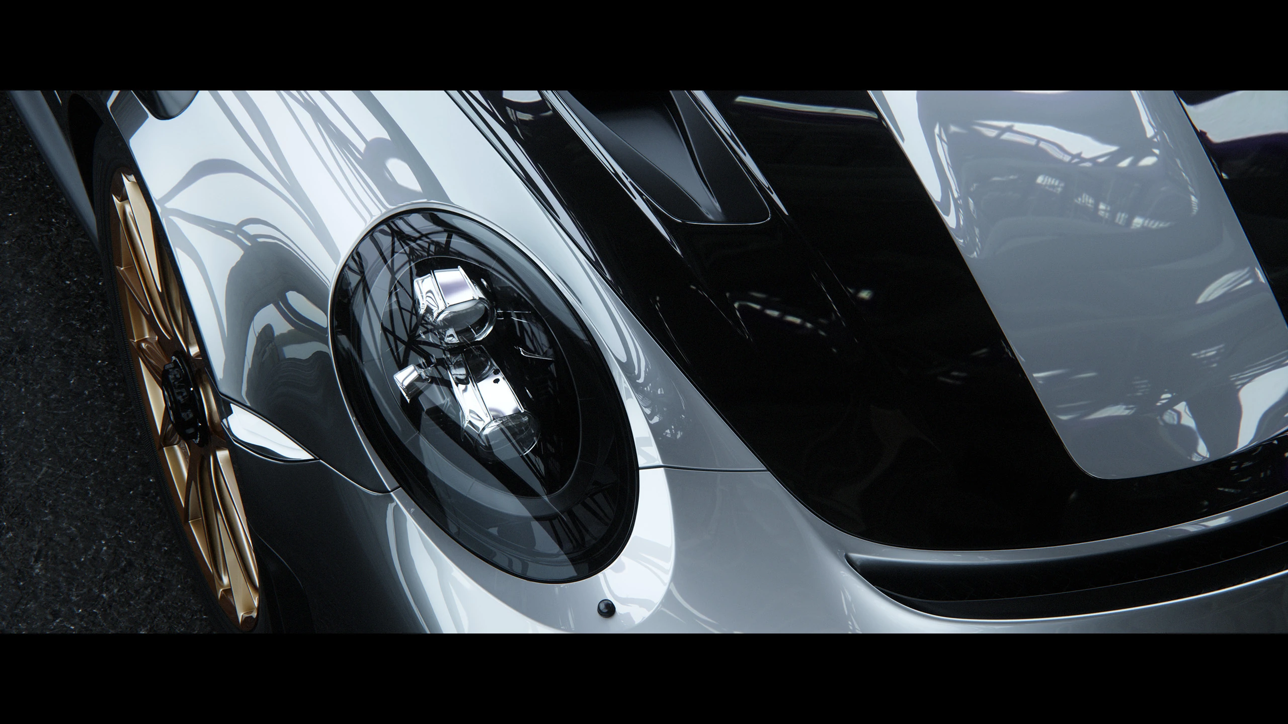 3D render of a Porsche GT2 RS