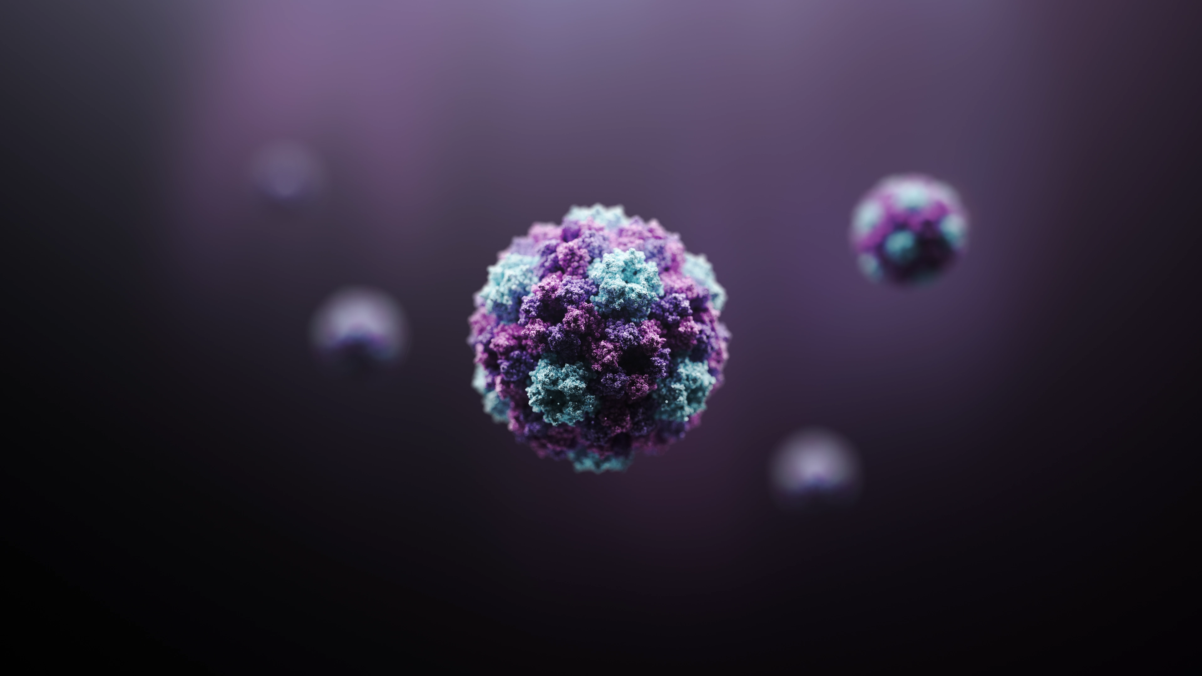 3D render of a Cowpea Chlorotic Mottle Virus structure